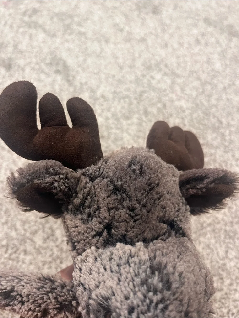 Jellycat London Moose Plush Gray Brown Antlers Woodland Stuffed Animal